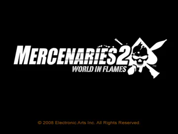 Mercenaries 2 - World in Flames screen shot title